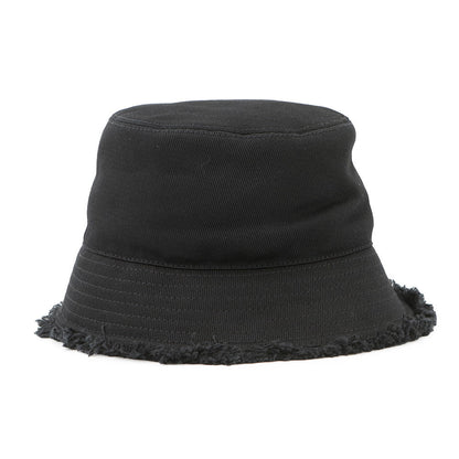 PRADA fringe bucket hat Black1HC137 Cotton100%