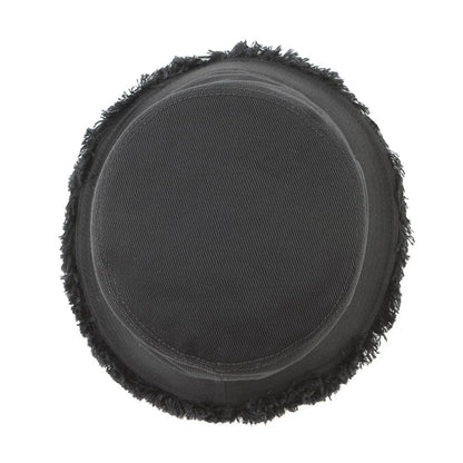 PRADA fringe bucket hat Black1HC137 Cotton100%