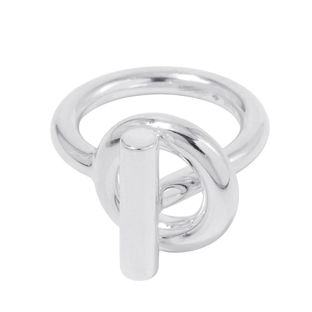 HERMES Echappee Ring Size MM/51/#11 SV925