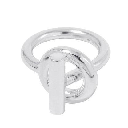 HERMES Echappee Ring Size MM/51/#11 SV925