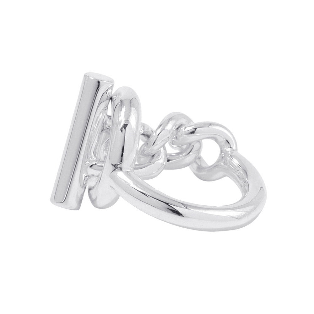 HERMES Croisette Ring Size GM/52/#12 SV925