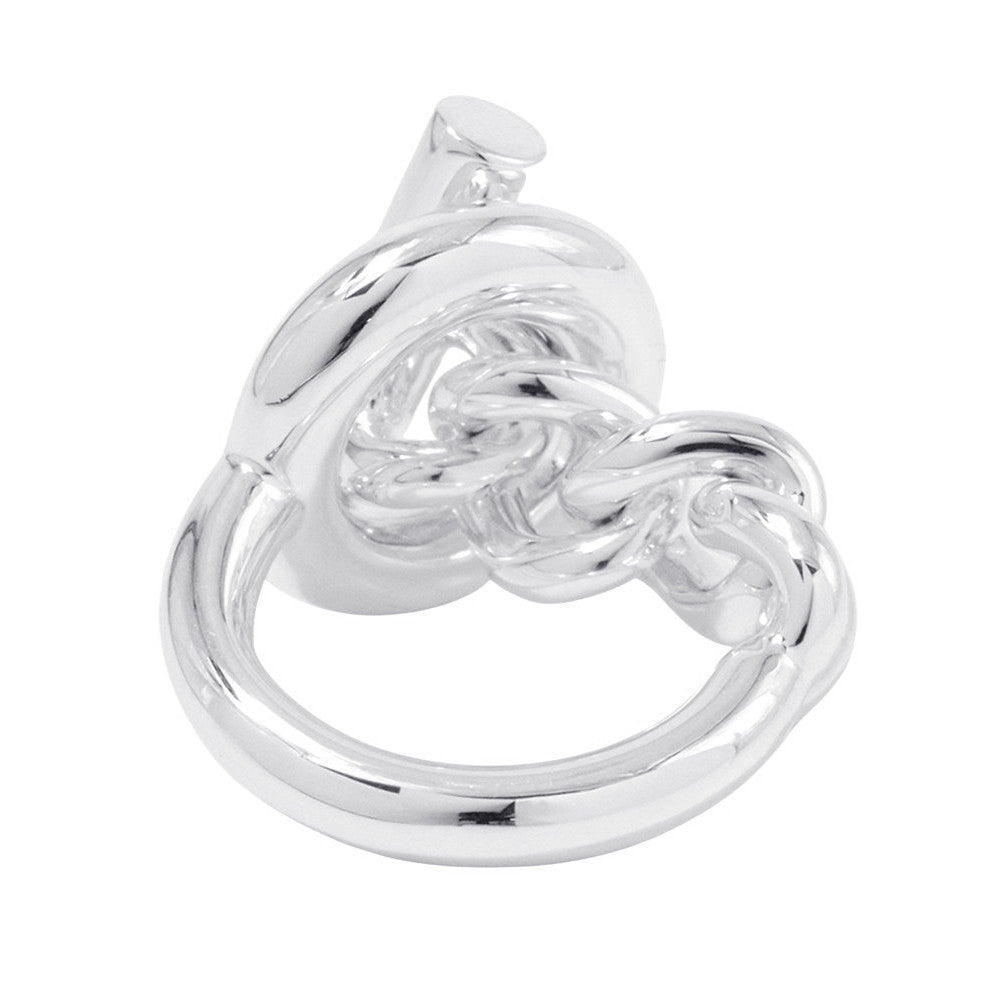 HERMES Croisette Ring Size GM/52/#12 SV925