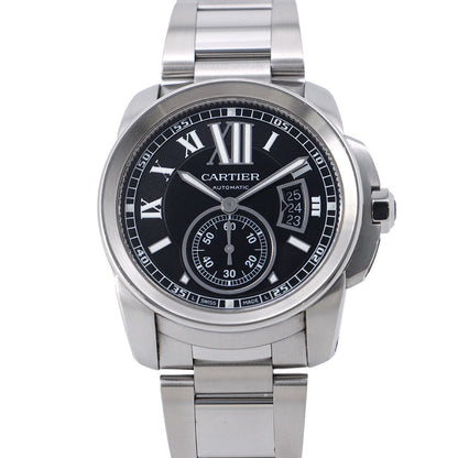CARTIER Calibre de Cartier W42mm Stainless Steel Black DialW7100016