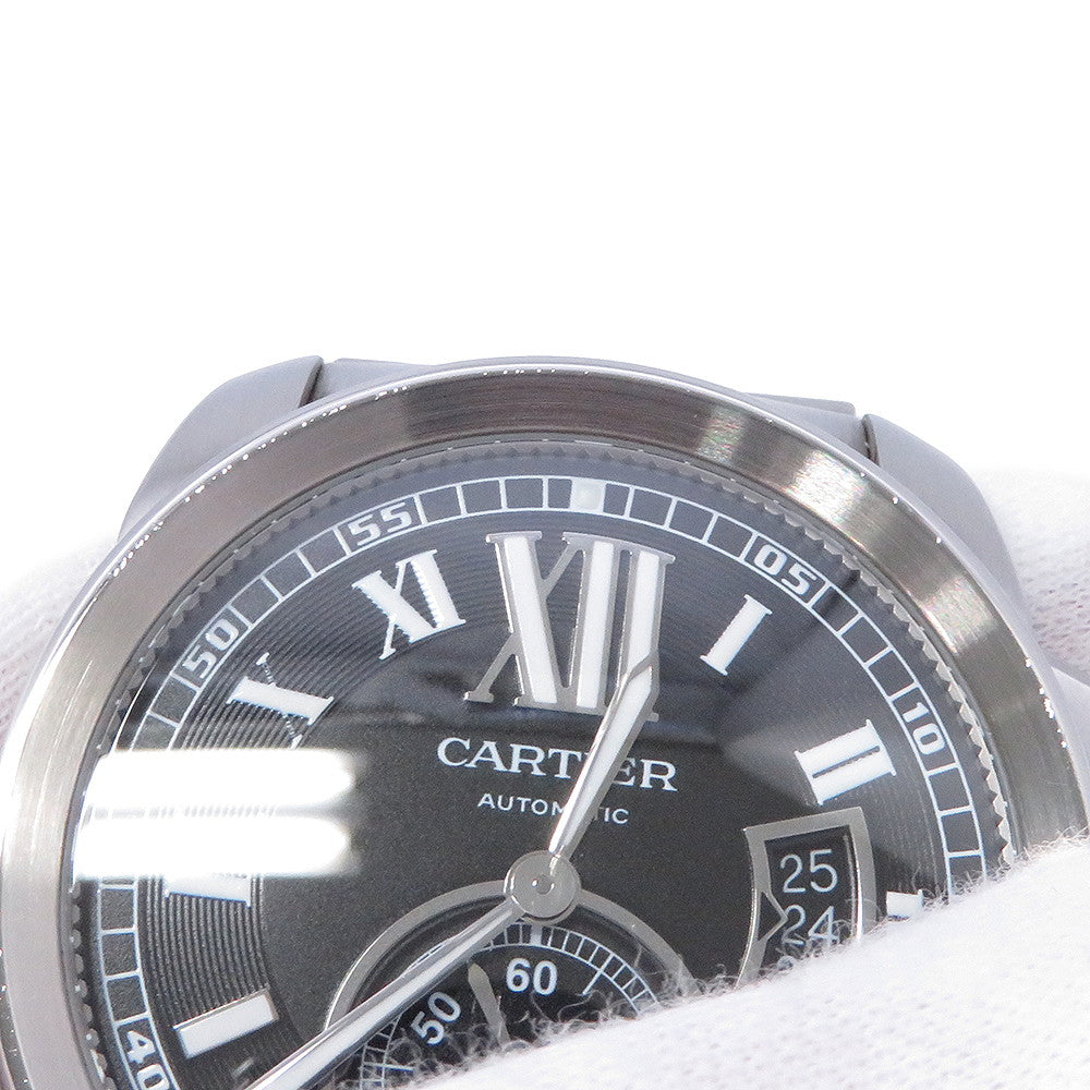 CARTIER Calibre de Cartier W42mm Stainless Steel Black DialW7100016