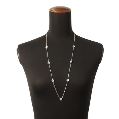 MONNICKENDAM Monnickendam 7 Motif Diamond Station Necklace 18K White Gold