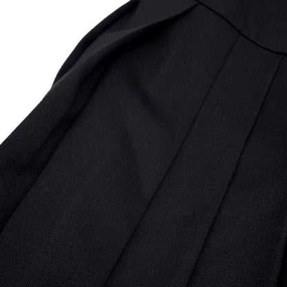 MIUMIU one piece Size 36 BlackMF5621 Wool Polyurethane