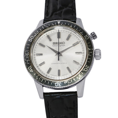 SEIKO One-Push Chronograph W36mm Stainless Steel Silver Dial5719-8980