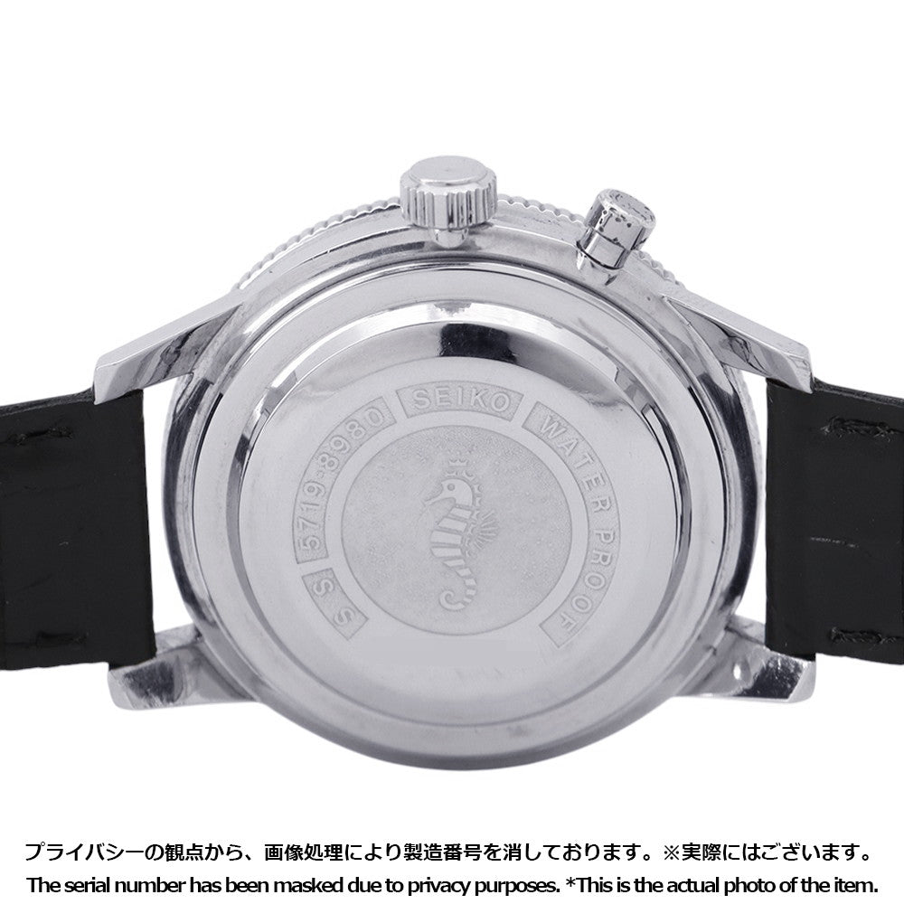 SEIKO One-Push Chronograph W36mm Stainless Steel Silver Dial5719-8980