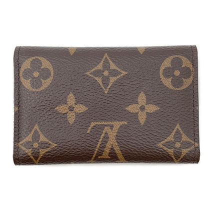 LOUIS VUITTON Key Case Multicles 6 FuchsiaM60701 Monogram