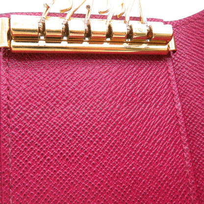 LOUIS VUITTON Key Case Multicles 6 FuchsiaM60701 Monogram