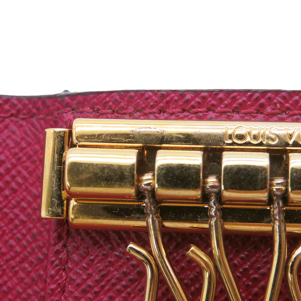 LOUIS VUITTON Key Case Multicles 6 FuchsiaM60701 Monogram