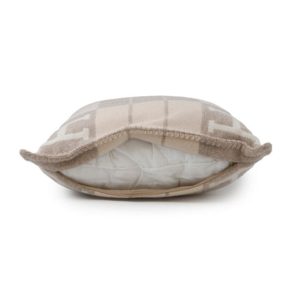 HERMES Avalon 3 Cushion Coco - Camomile Wool 90% Cashmere10% Size PM
