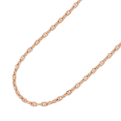 HERMES Chaine d'Ancre 62 frames Necklace Size TPM 18K Pink Gold
