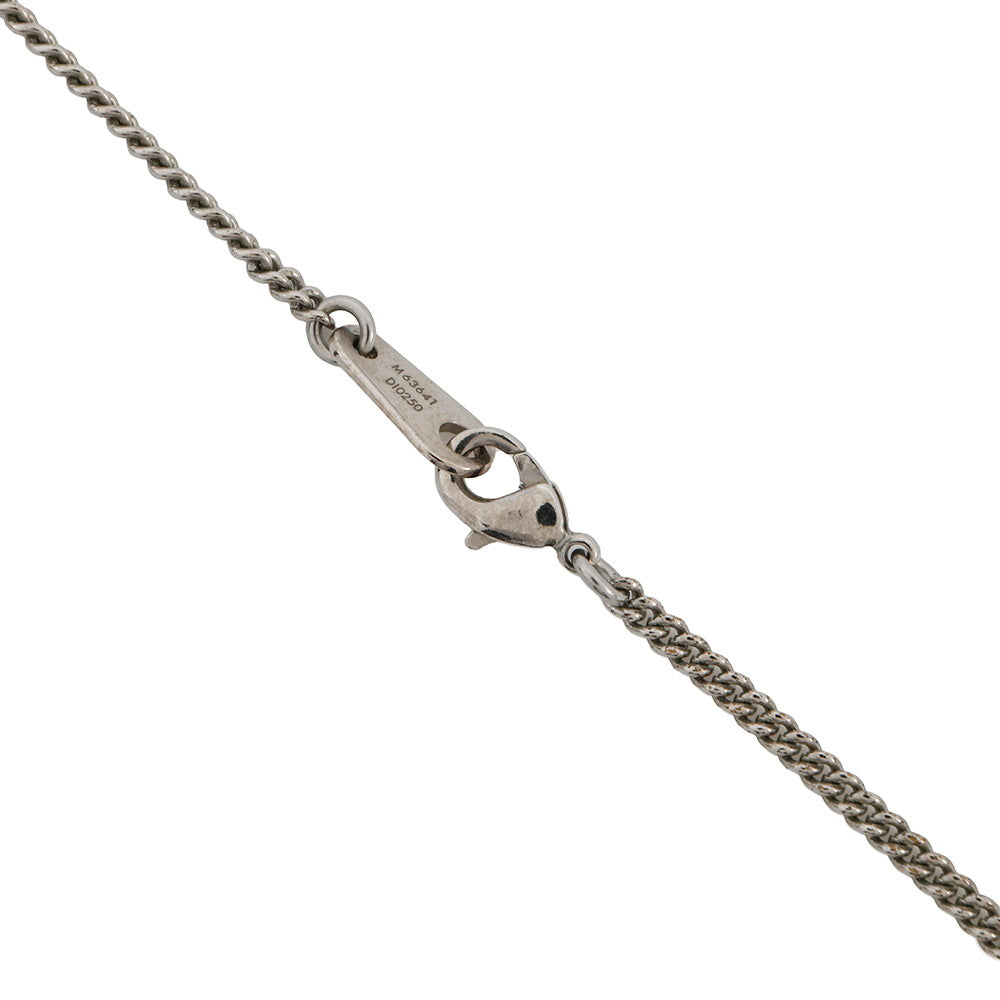 LOUIS VUITTON Collier Bag Charms Monogram Eclipse Noir/SilverM63641 Monogram Eclipse