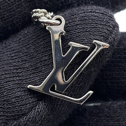 LOUIS VUITTON Collier Bag Charms Monogram Eclipse Noir/SilverM63641 Monogram Eclipse