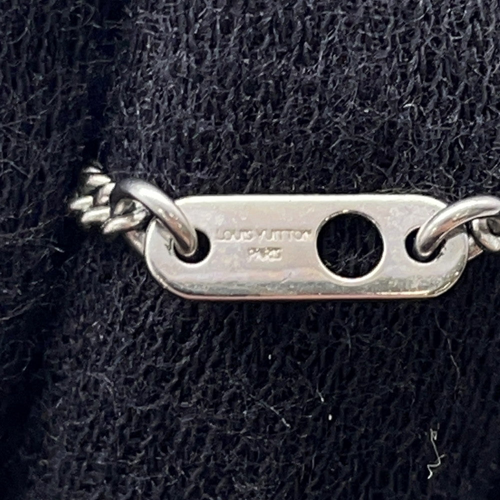 LOUIS VUITTON Collier Bag Charms Monogram Eclipse Noir/SilverM63641 Monogram Eclipse