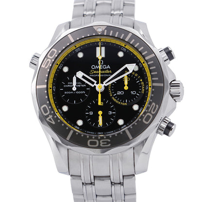 OMEGA Seamaster Diver 300m Co-Axial Chronograph W44mm Stainless Steel Black Dial212.30.44.50.01.002