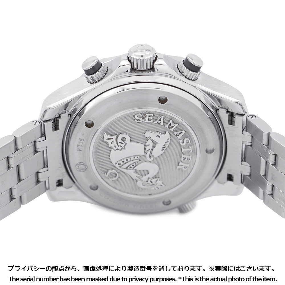 OMEGA Seamaster Diver 300m Co-Axial Chronograph W44mm Stainless Steel Black Dial212.30.44.50.01.002