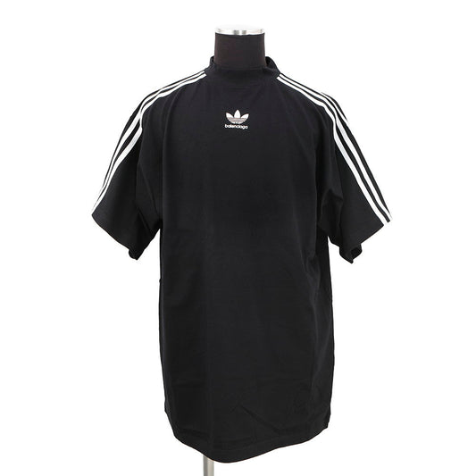 BALENCIAGA adidasCollaboration Cut and Sew Size 2 Black739101 Cotton100%