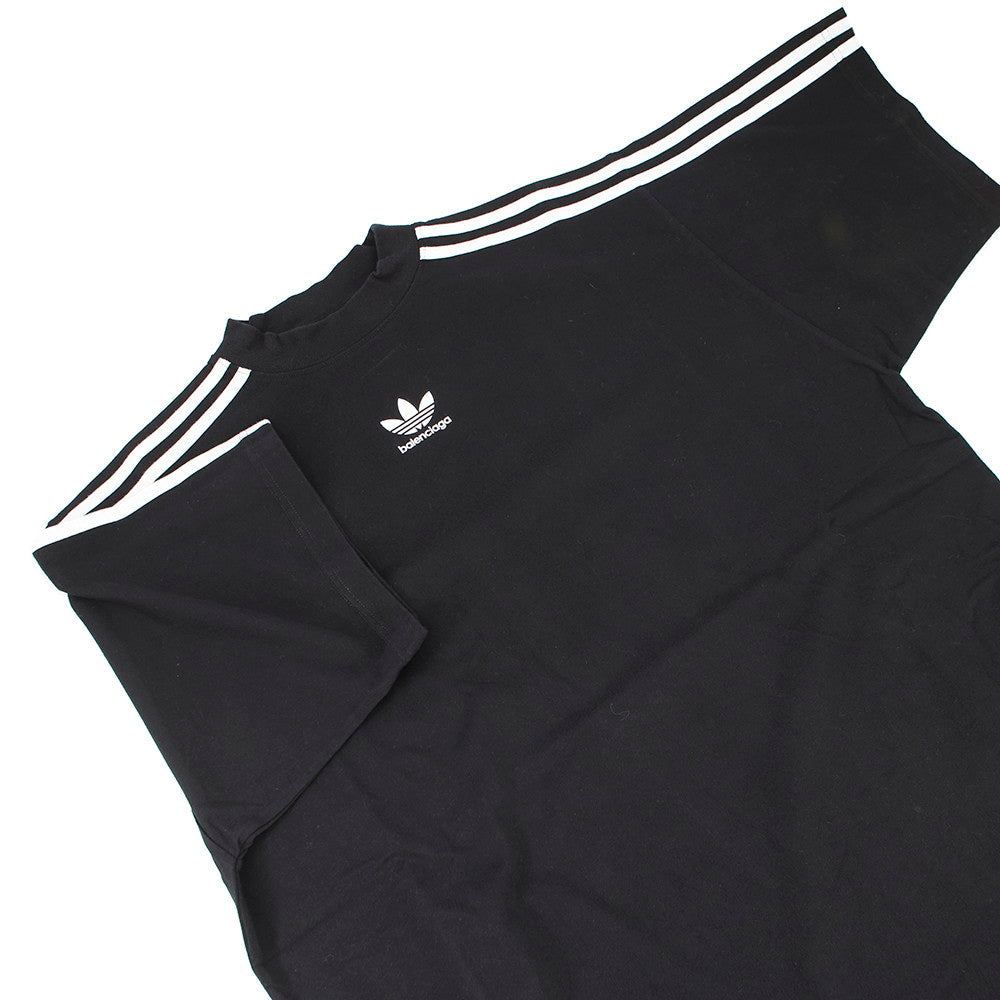 BALENCIAGA adidasCollaboration Cut and Sew Size 2 Black739101 Cotton100%