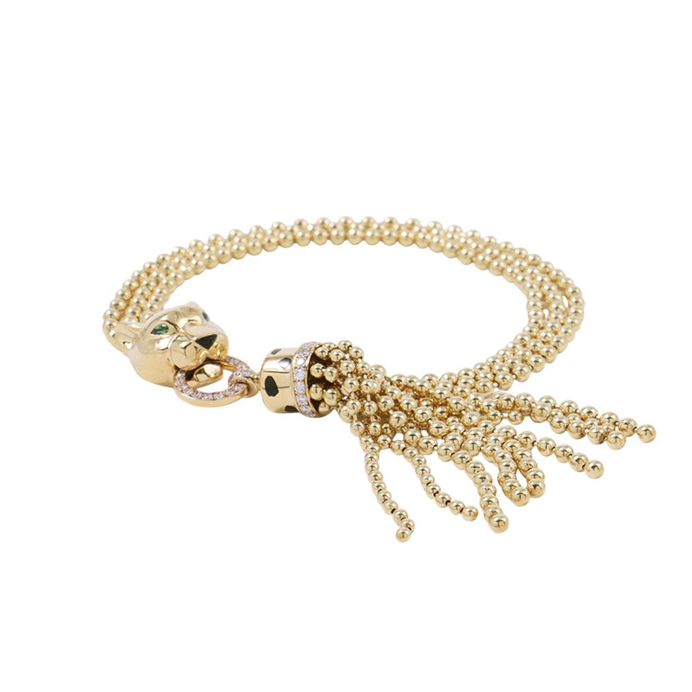 CARTIER PANTHERE de Cartier Bracelet Size 16N6709916 18K Yellow Gold