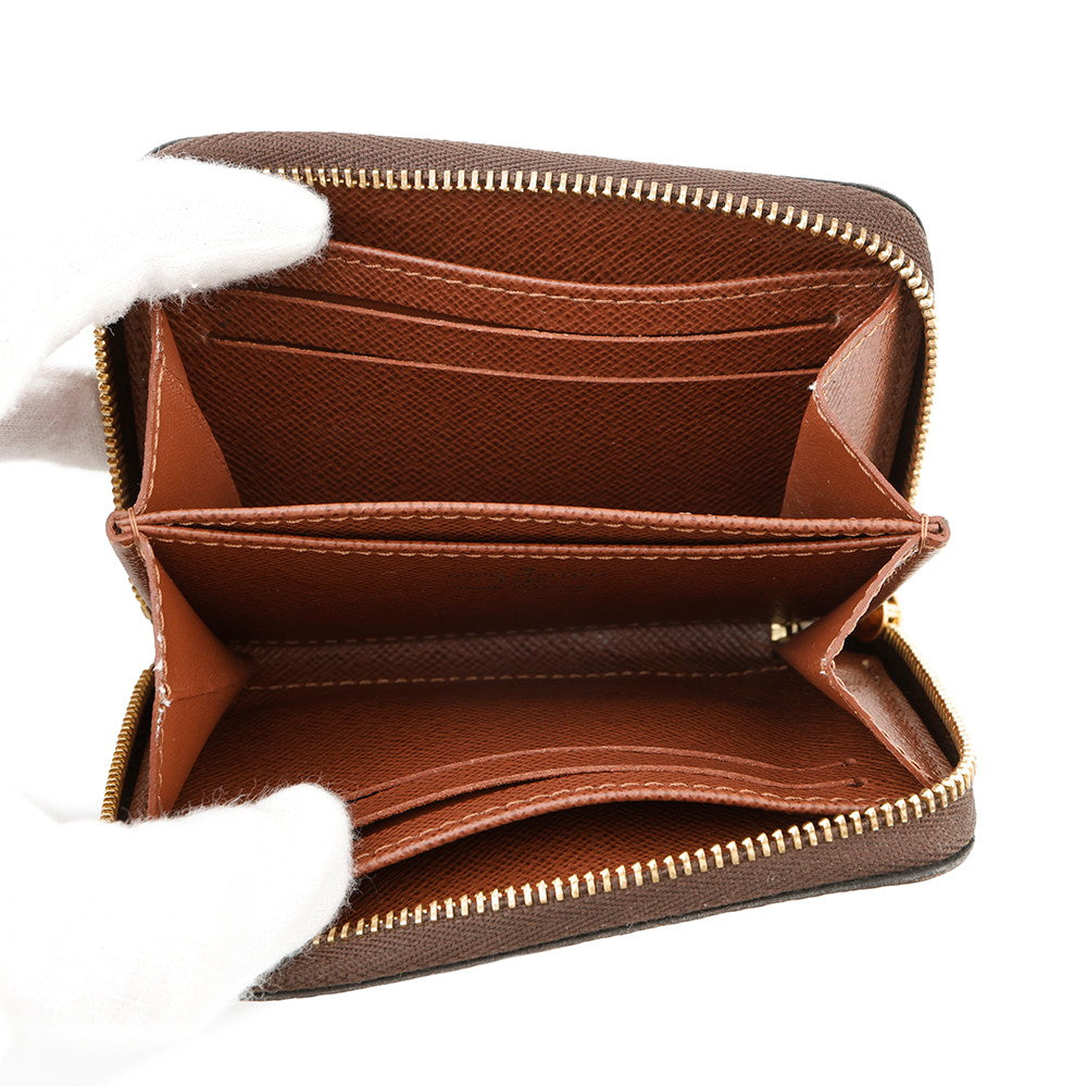 LOUIS VUITTON Zippy Coin Purse BrownM60067 Monogram