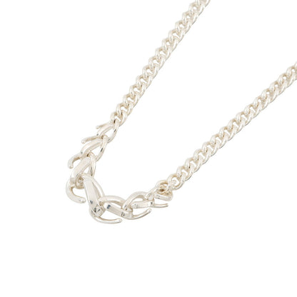 TIFFANY&Co. Forged Graduated Necklace Size 1672548922 SV925