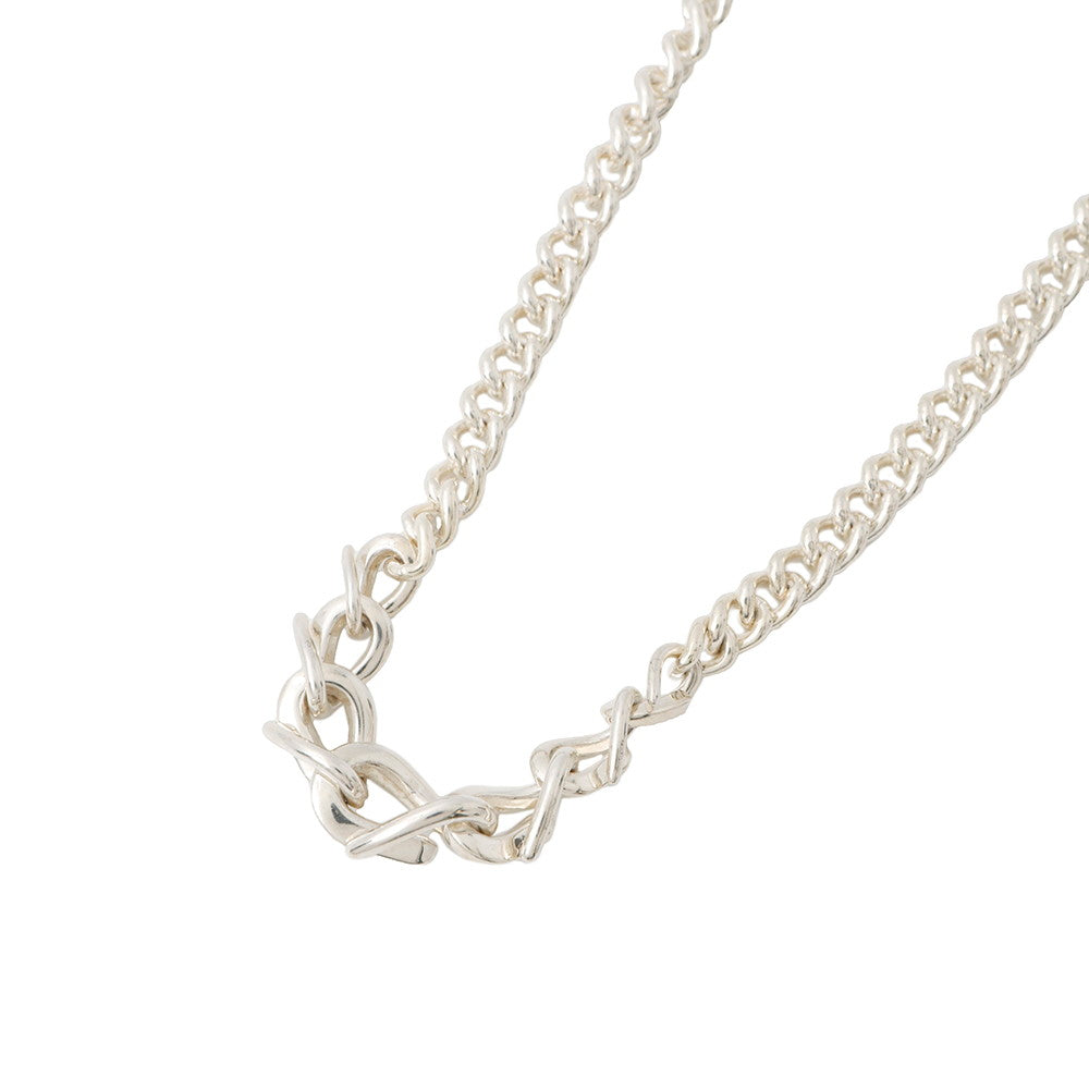 TIFFANY&Co. Forged Graduated Necklace Size 1672548922 SV925