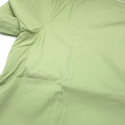 HERMES Pullover Shirt Size 39 Light Green Cotton100%