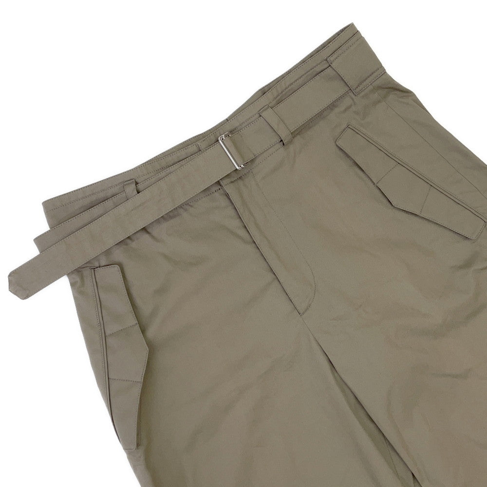 HERMES Cargo Pants Size 38 KhakiOP02/099 Cotton100%