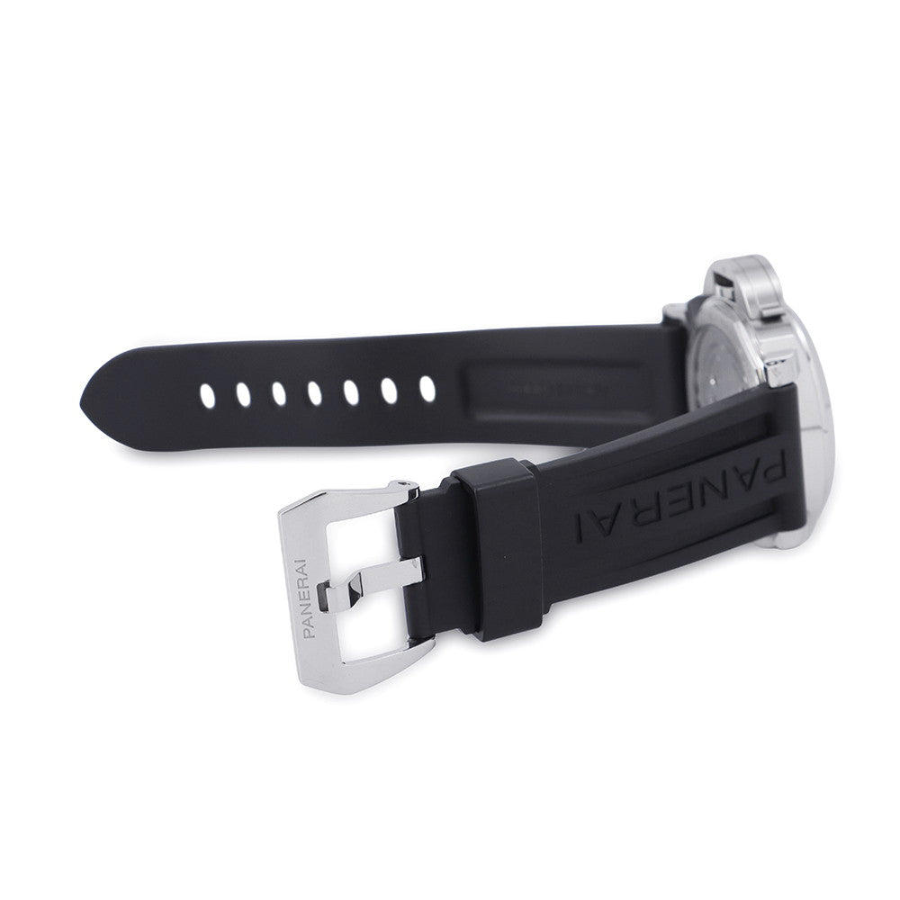 PANERAI Luminor Marina Logo Acciaio W44mm Stainless Steel Rubber Black DialPAM00510