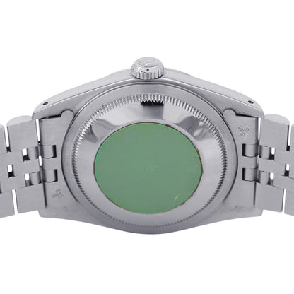 ROLEX Datejust W36mm Stainless Steel K18WG Silver Dial16234G