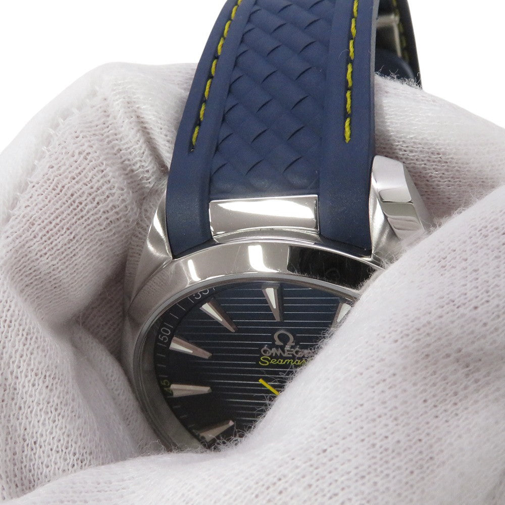 OMEGA Seamaster Aqua Terra 150M W41mm Stainless Steel Rubber Blue Dial220.12.41.21.03.009