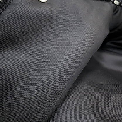 LOUIS VUITTON Short zip-up jumper Size 34 Black/Silver1AAXI4 Polyester100%
