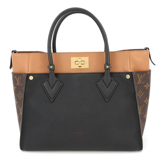 LOUIS VUITTON On My Side NoirM53823 Monogram Calf Leather Size MM