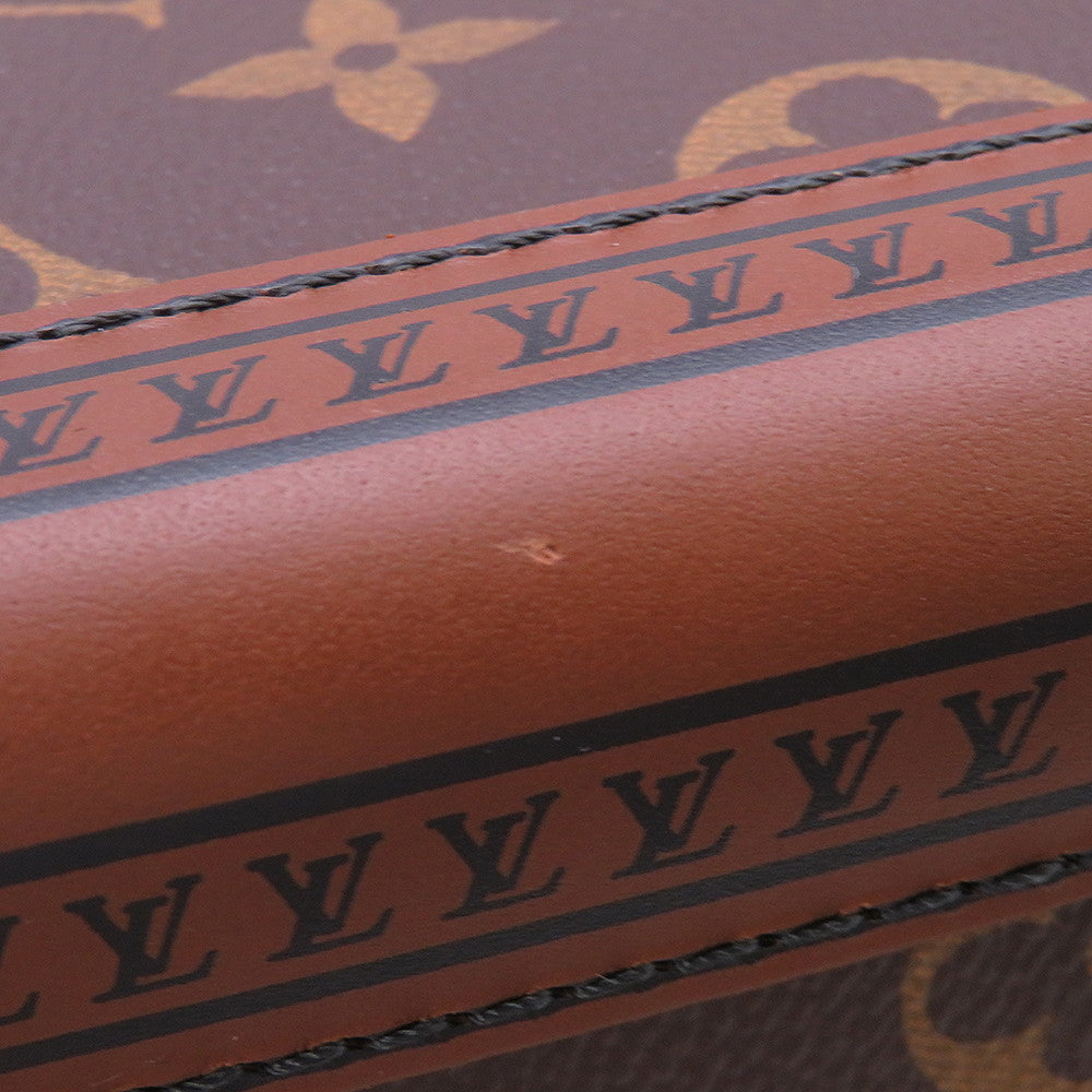 LOUIS VUITTON suitcase rolling trunk BrownM20212 Monogram