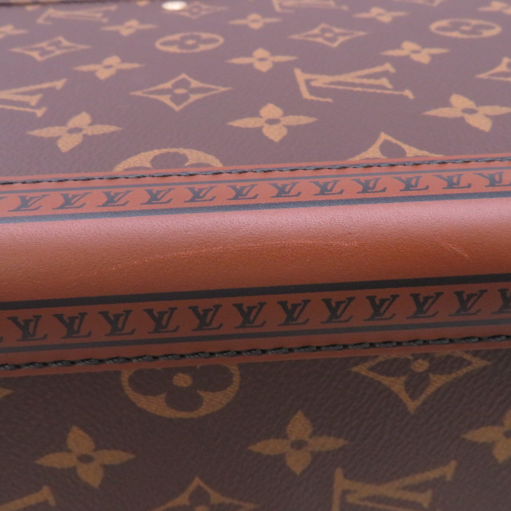 LOUIS VUITTON suitcase rolling trunk BrownM20212 Monogram