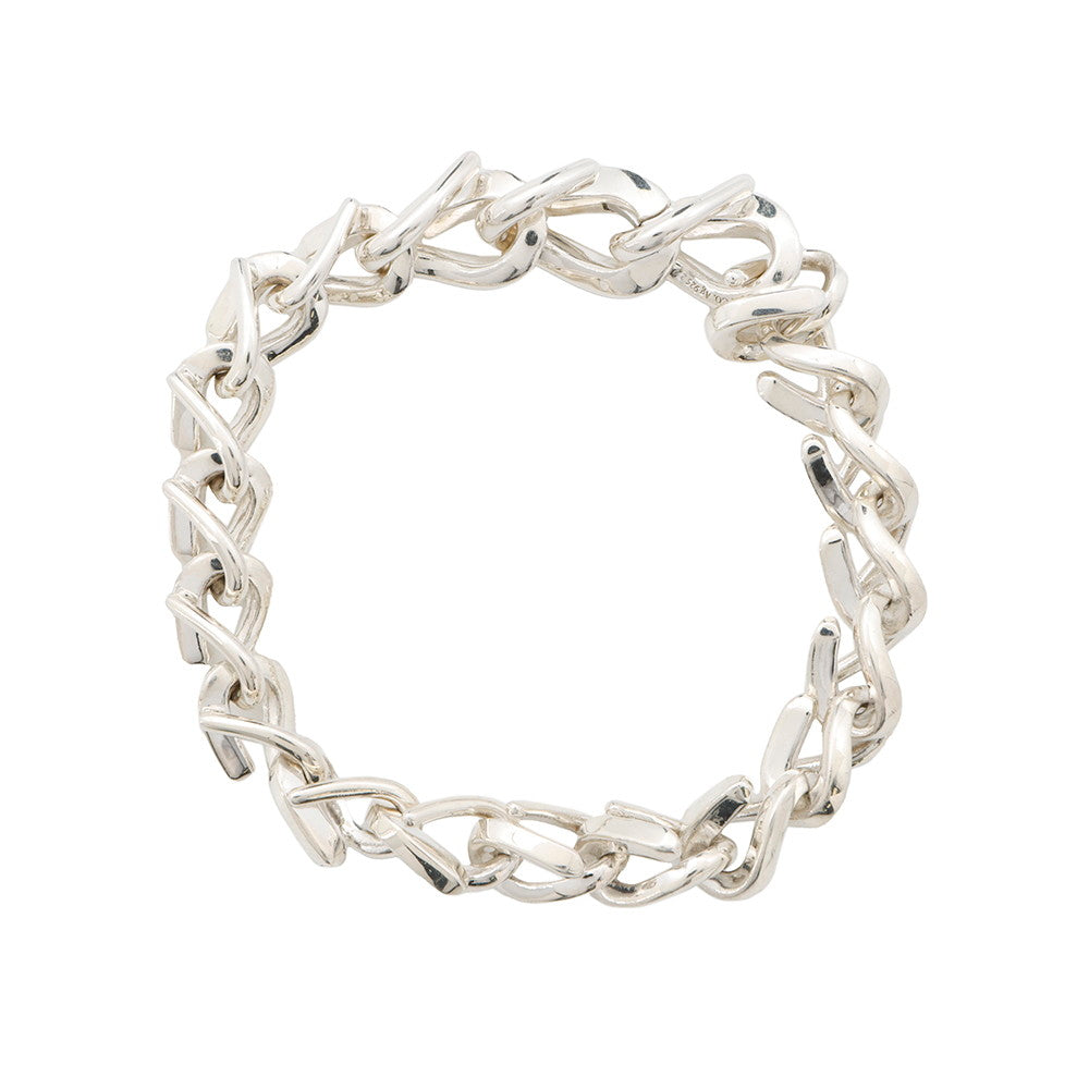 TIFFANY&Co. Forge Medium Link Bracelet Size Medium Silver72548507 SV925
