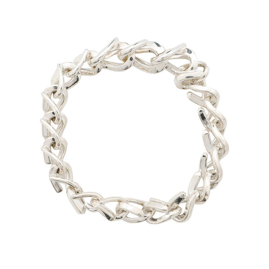 TIFFANY&Co. Forge Medium Link Bracelet Size Medium Silver72548507 SV925