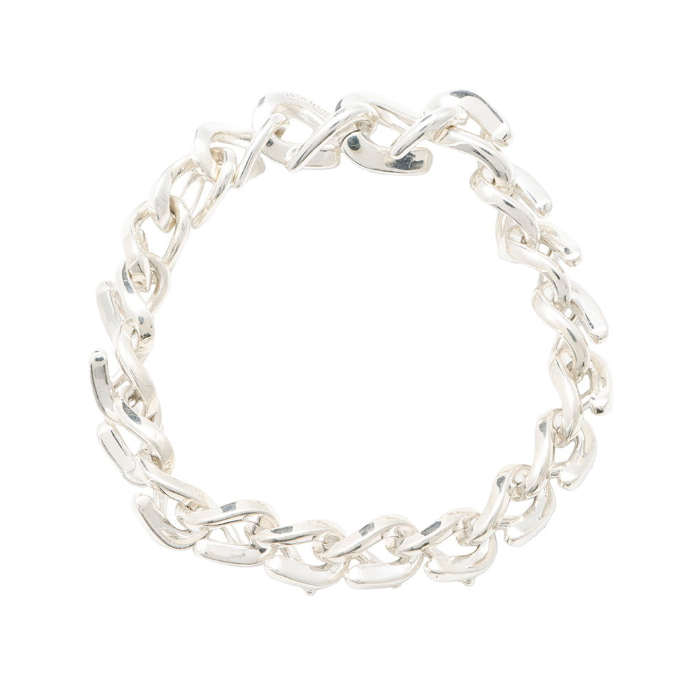 TIFFANY&Co. Forge Medium Link Bracelet Size Medium Silver72548507 SV925