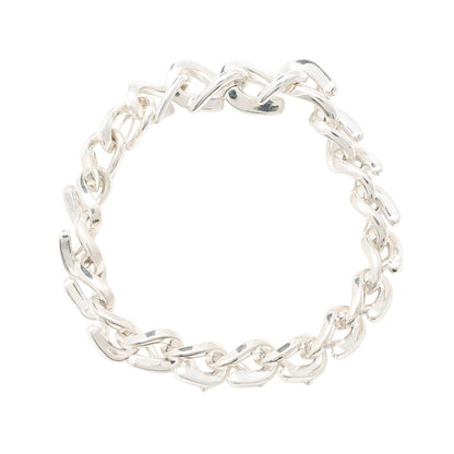 TIFFANY&Co. Forge Medium Link Bracelet Size Medium Silver72548507 SV925