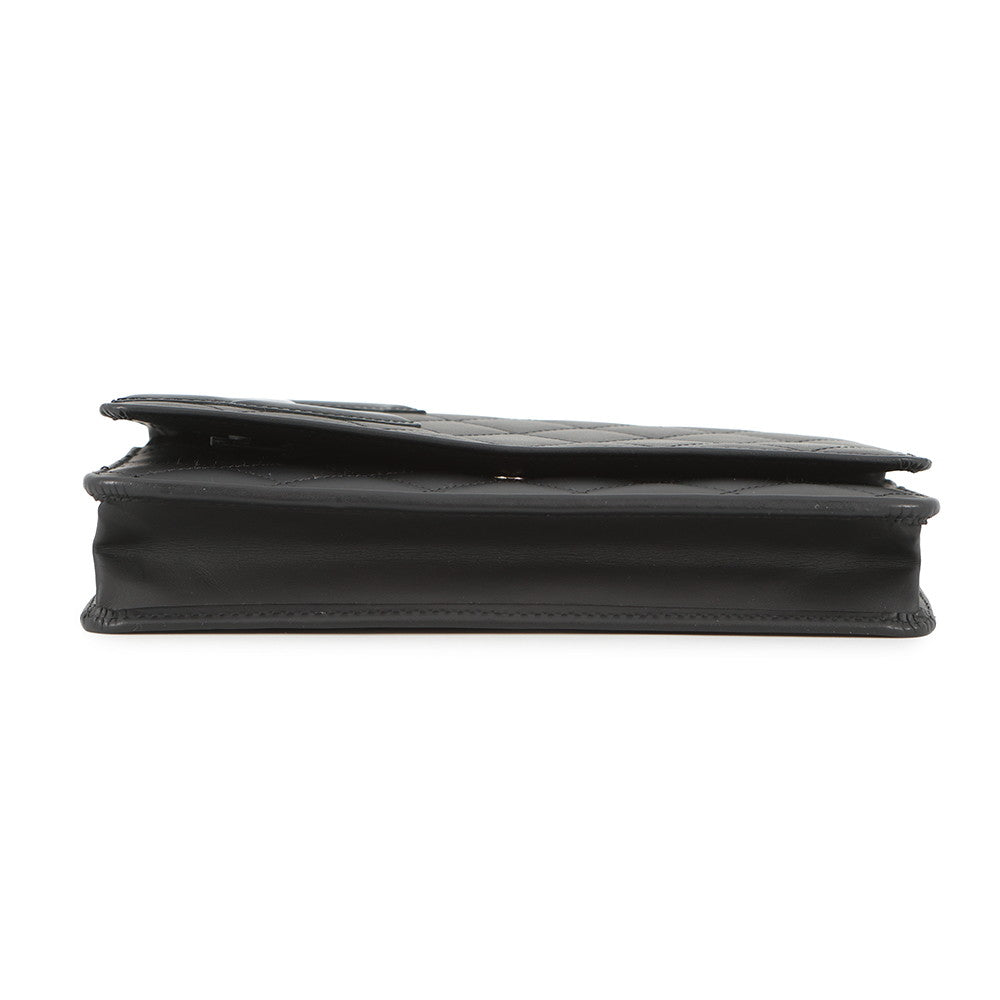 CHANEL Cambon Chain Wallet BlackA46646 Lambskin