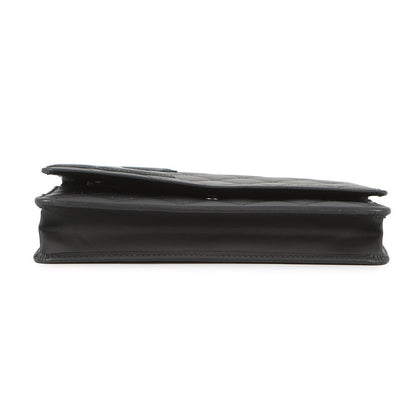 CHANEL Cambon Chain Wallet BlackA46646 Lambskin