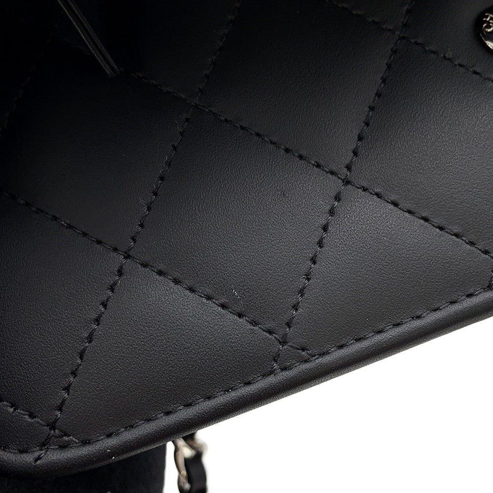 CHANEL Cambon Chain Wallet BlackA46646 Lambskin