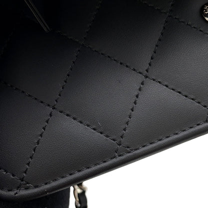 CHANEL Cambon Chain Wallet BlackA46646 Lambskin