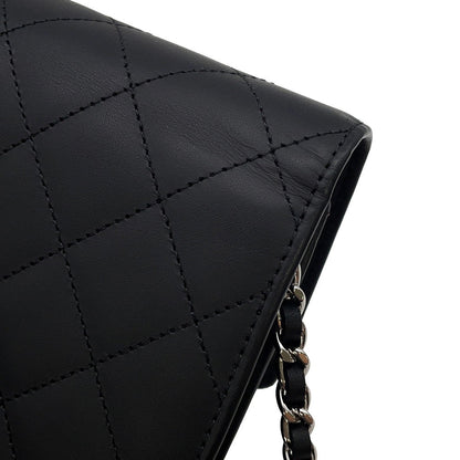 CHANEL Cambon Chain Wallet BlackA46646 Lambskin