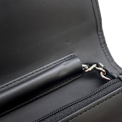 CHANEL Cambon Chain Wallet BlackA46646 Lambskin