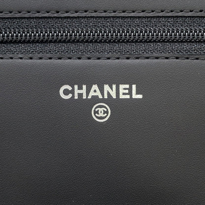 CHANEL Cambon Chain Wallet BlackA46646 Lambskin