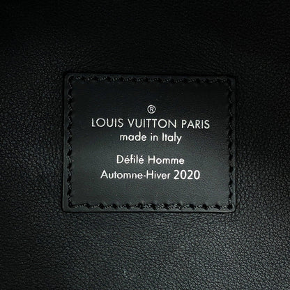 LOUIS VUITTON Automne Hiver 2020 Multi-Fur Backpack NoirM56852 Monogram Fur