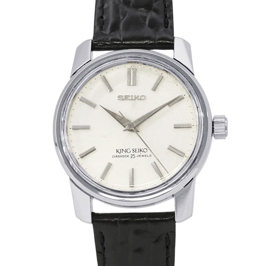 SEIKO King Seiko Vintage W36mm Stainless Steel Silver Dial44999